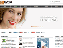 Tablet Screenshot of gcp-dental.com